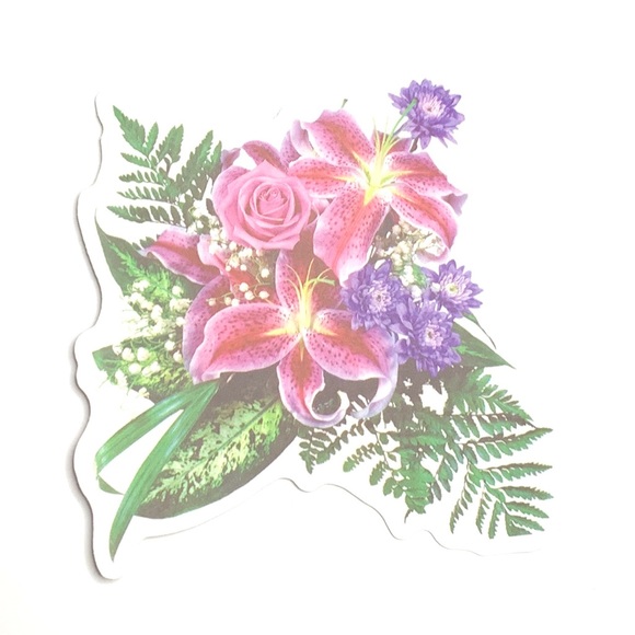 Flower Vinyl Sticker - Picture 1 of 2